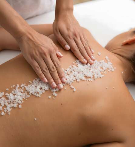 Soin bien-être Gommage Cristaux Marins Énergisant