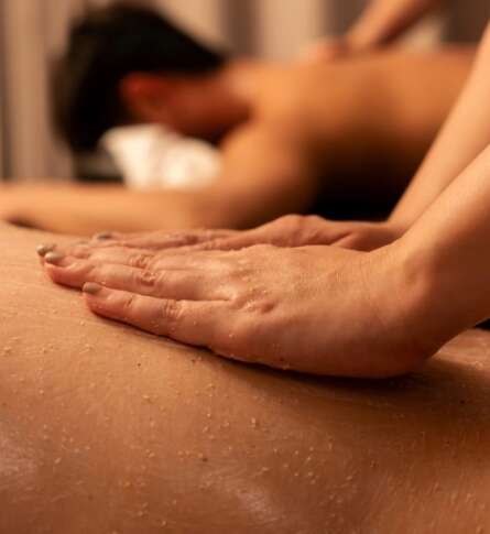 Soin bien-être Gommage Sucre & Sel – Duo